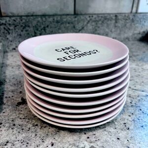 Kate Spade New York Lenox Dessert Accent Plates Pink